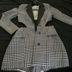 Eye candy couture blazer romper